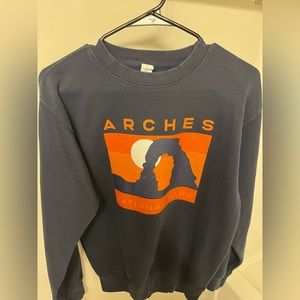 Arches national park sweatshirt.